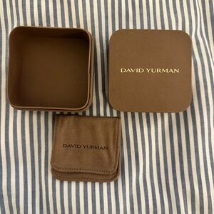 David Yurman Brown Jewelry Box Set